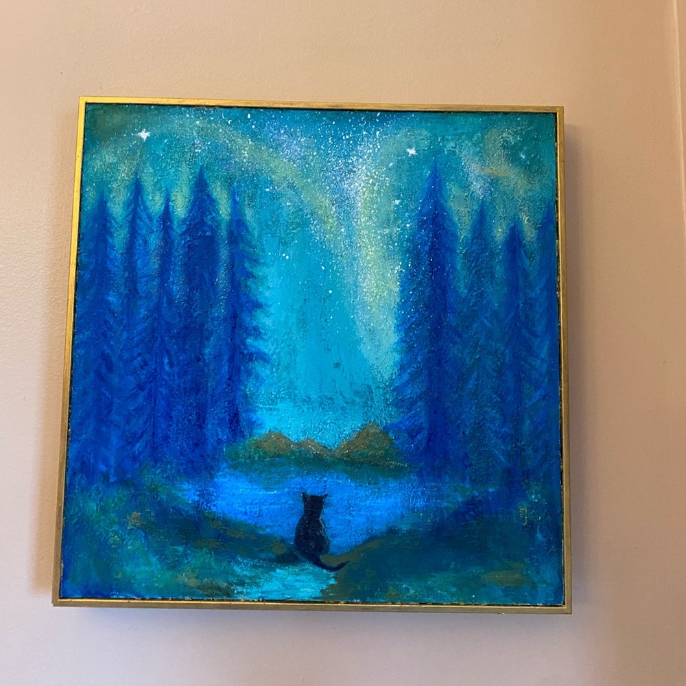 Original abstract contemporary art painting